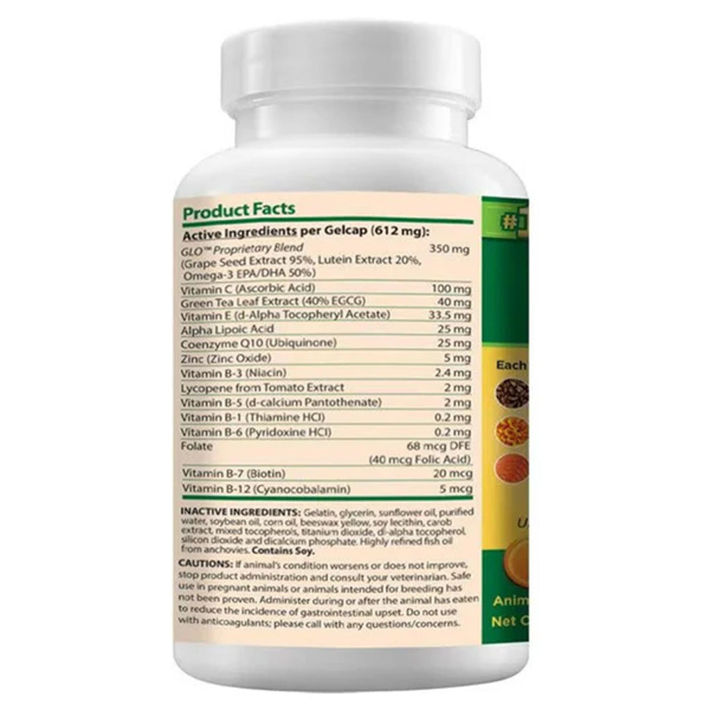 Ocu-GLO Canine Vision Liquid Gel Capsules for Dogs ingredients