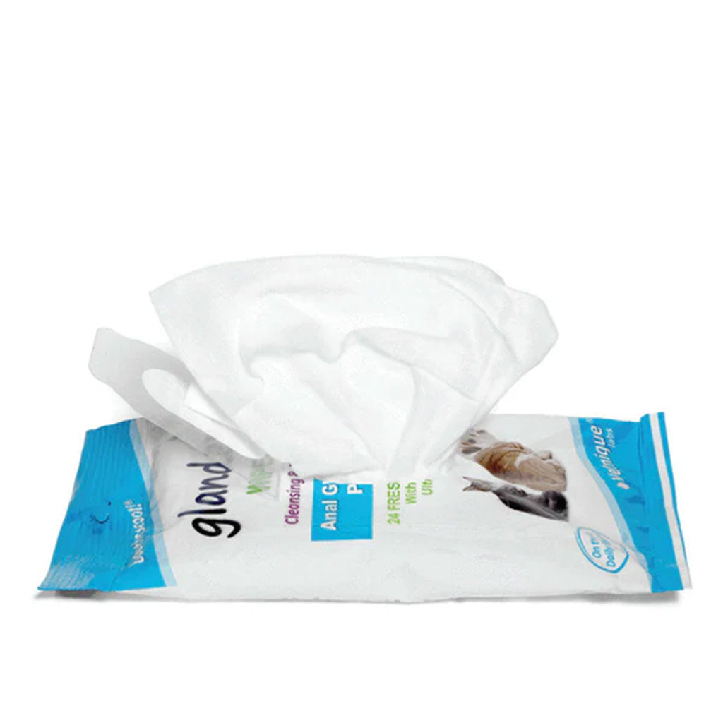 Glandex® Anal Gland Pet Wipes for Dogs – Odor Control & Hygiene Support
