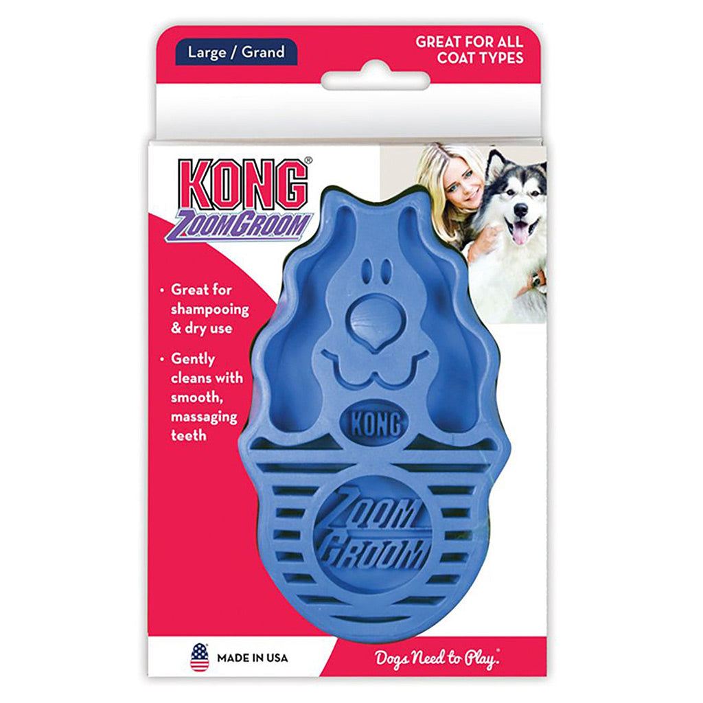Kong Zoom Groom blue packaging