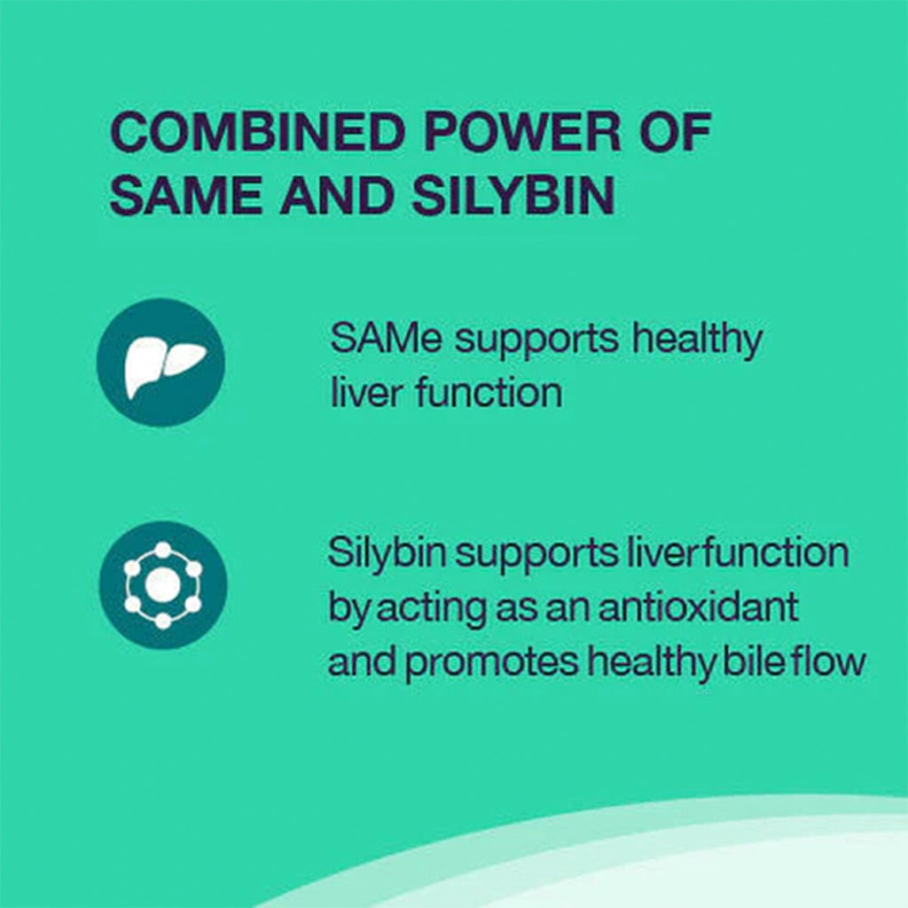 Nutramax Denamarin Liver Health Supplement for Dogs, power of S-Adenosylmethionine SAMe and Silybin
