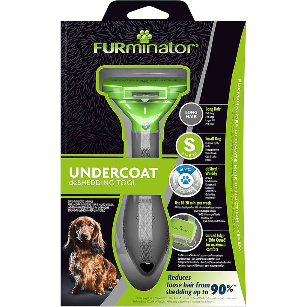 Furminator small long hair brush tool box front