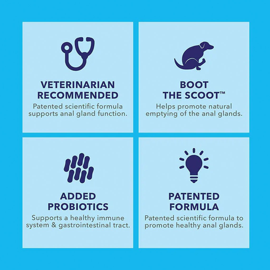 Glandex Anal Gland Support Pork Liver Soft Chews for Dogs