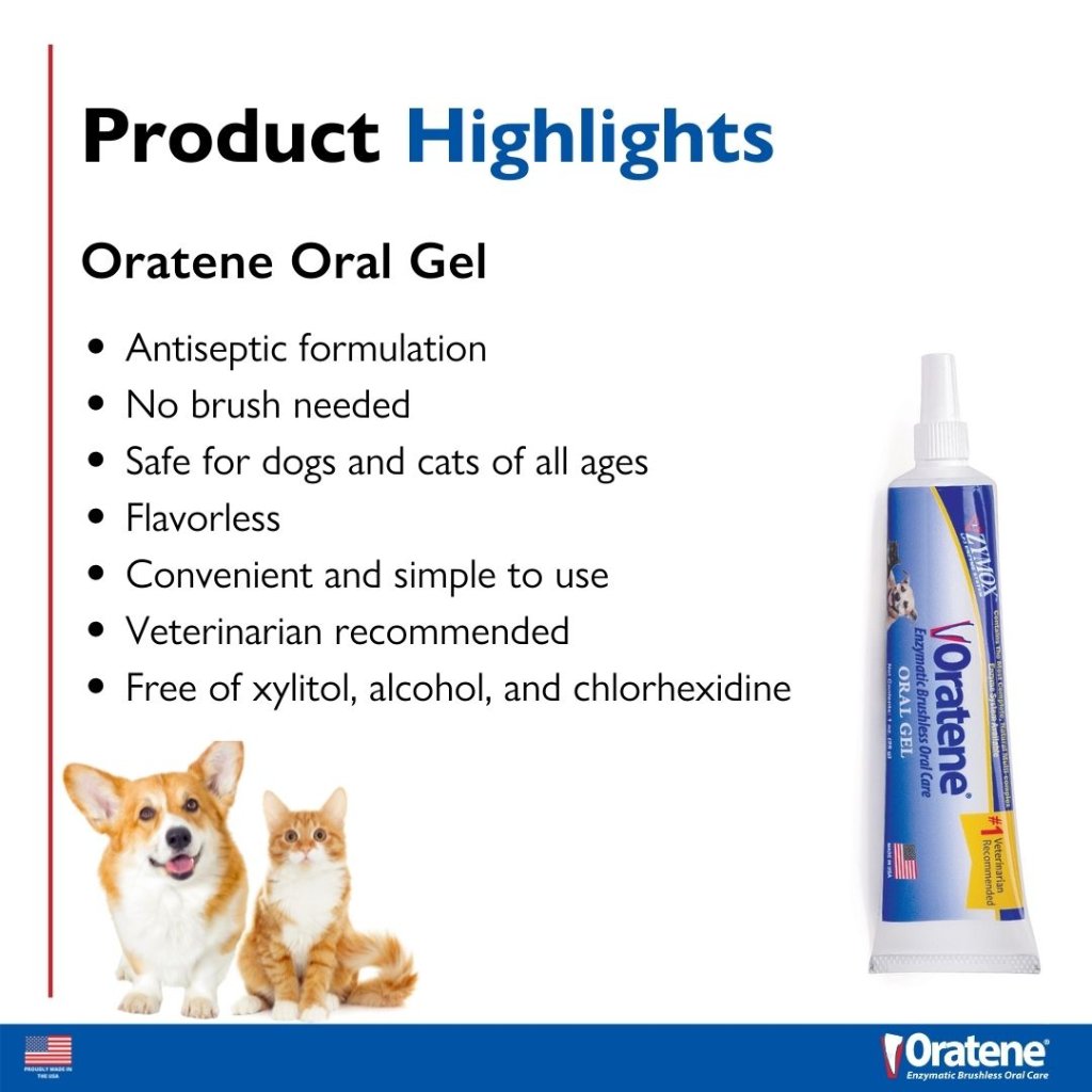 Zymox oratene oral gel highlights