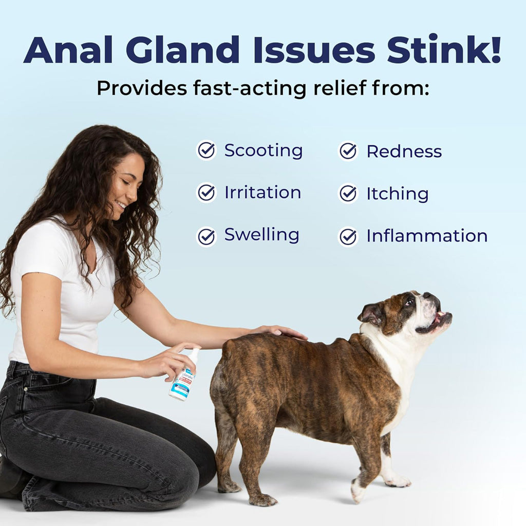 Glandex® Anal Gland Medicated Spray – Fast Relief for Scooting Pets – UK Stock