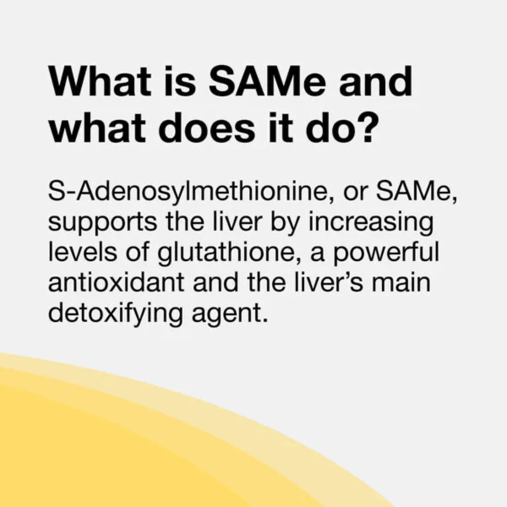 Nutramax Denosyl Liver and Brain Health Supplement for Small Dogs and Cats, With S-Adenosylmethionine (SAMe) what is SAMe