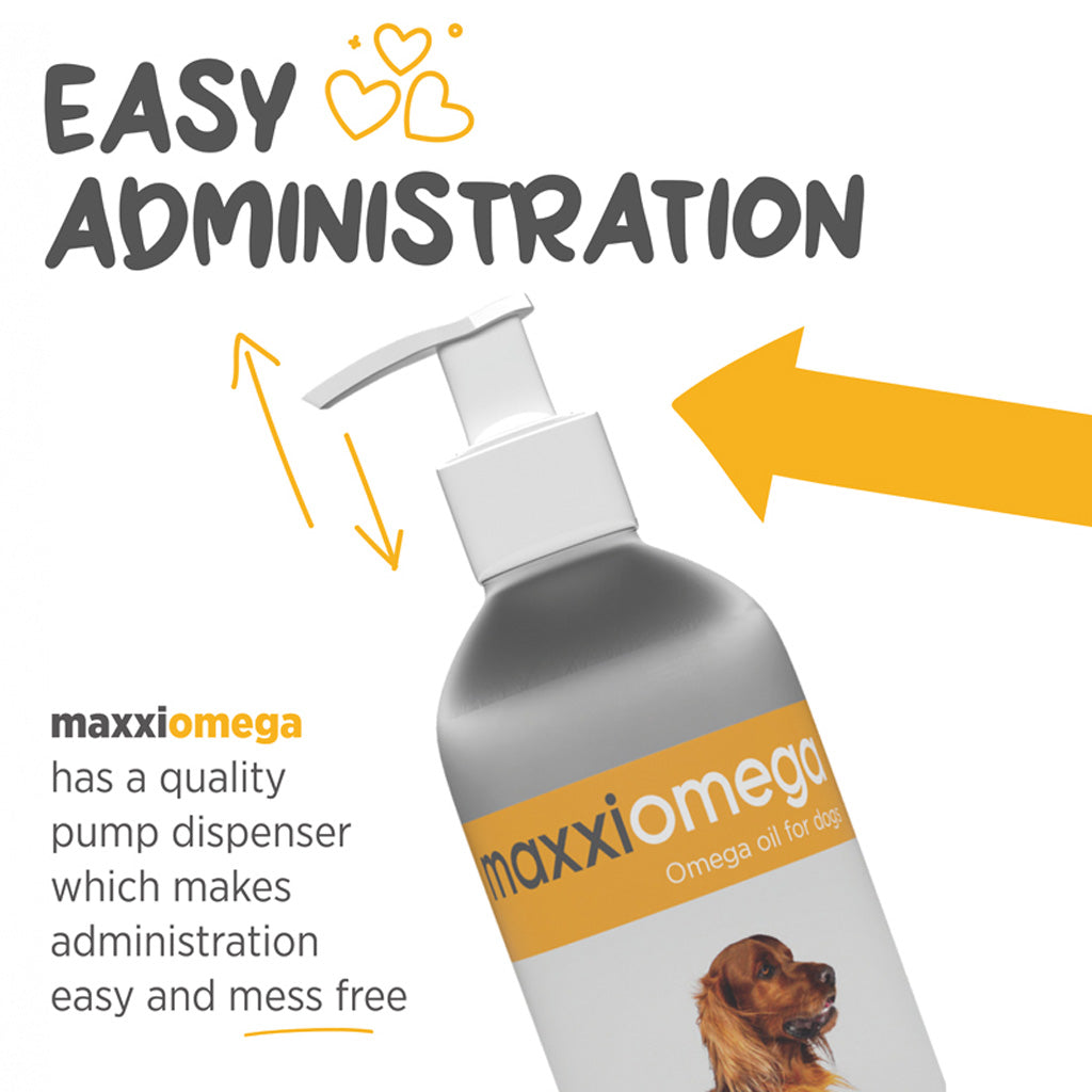 maxxiomega for dogs easy administration