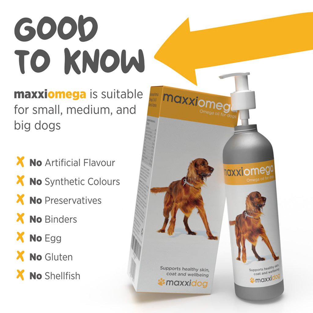 maxxiomega for dogs good to know