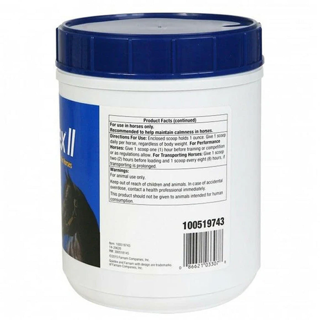 Farnam Quietex II Directions for Use Focusing and Calming Pellets for Horses – Stress Relief & Focus Support | Available in UK Now