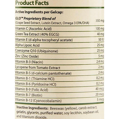 Ocu-GLO Canine Vision Liquid Gel Capsules for Dogs ingredients