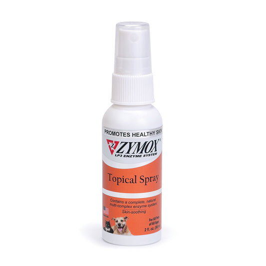 Zymox topical spray without hydrocortisone