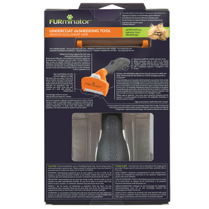 Furminator medium short hair deshedding tool box rear
