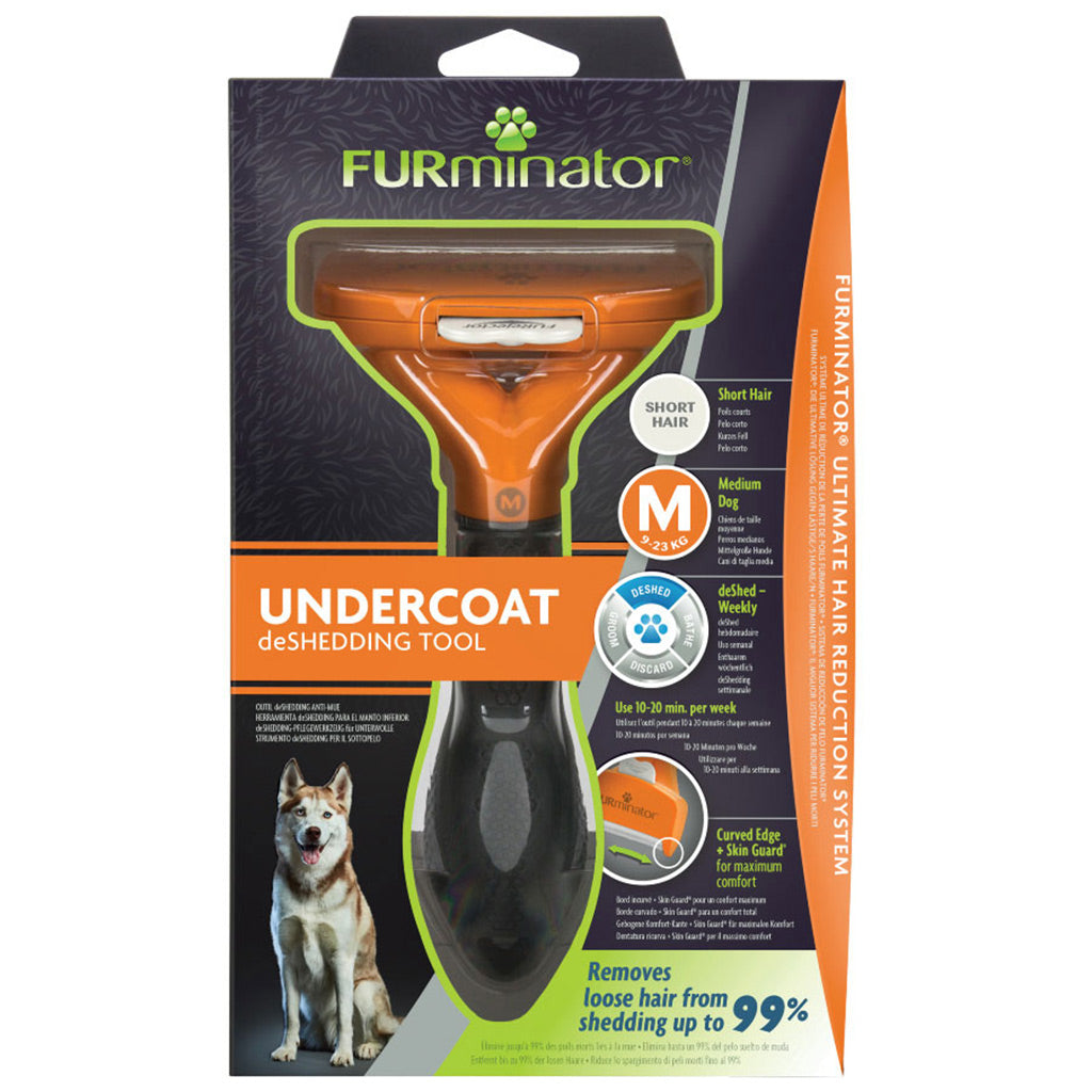 Furminator medium short hair deshedding tool box front
