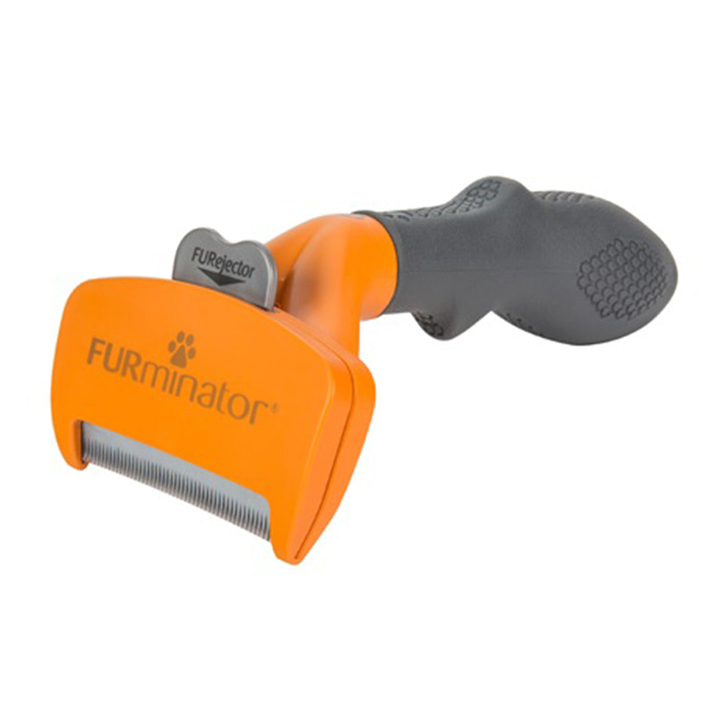 Furminator medium short hair deshedding tool brush