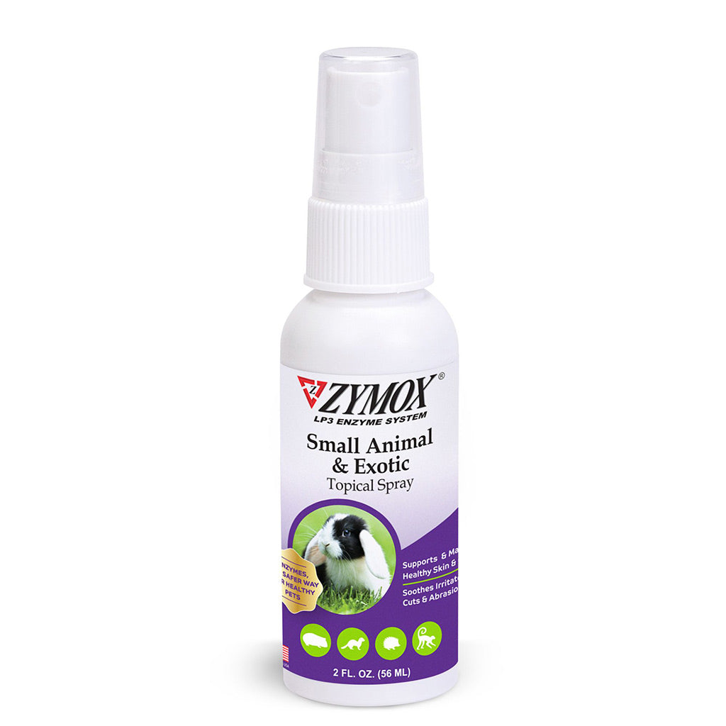 ZYMOX® Small Animal & Exotic Topical Spray – Skin Relief for Small Pets & Exotics