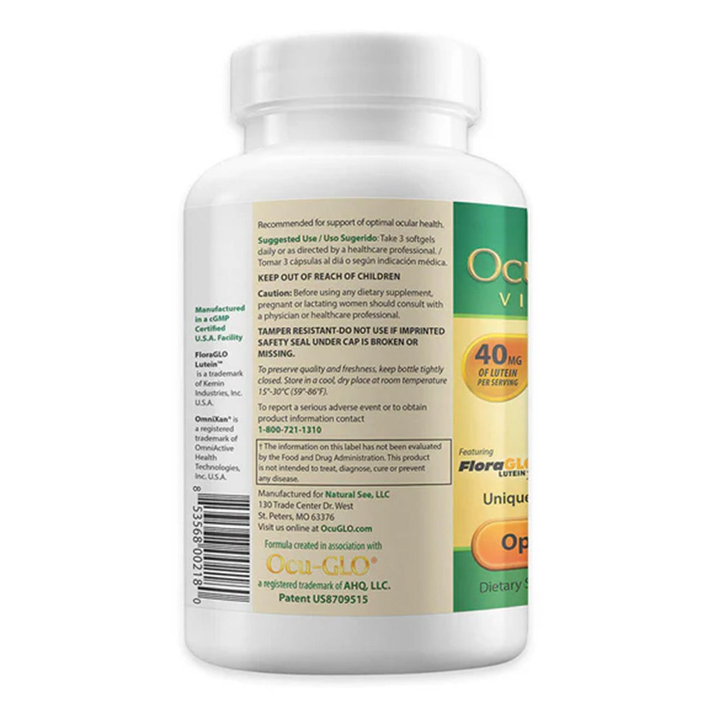 Ocu-GLO Human Vision Formula – UK Stock usage