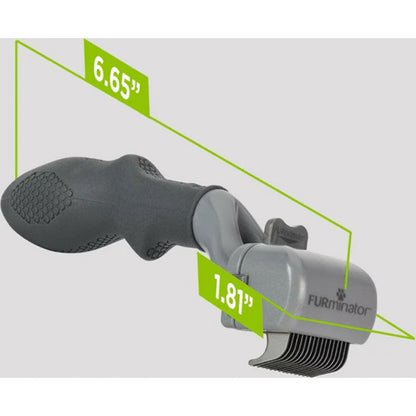 Furminator adjustable dematter tool with dimensions