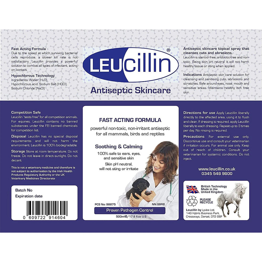 Leucillin label