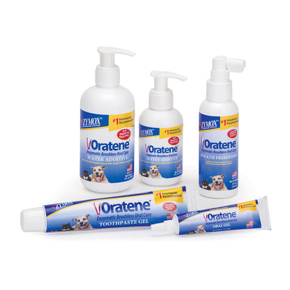 Oratene Enzymatic brushless oral care range