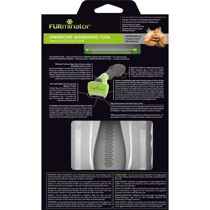 Furminator small long hair brush tool box back