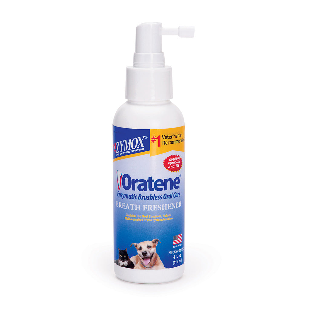 Zymox Oratene breath freshener for dogs and cats