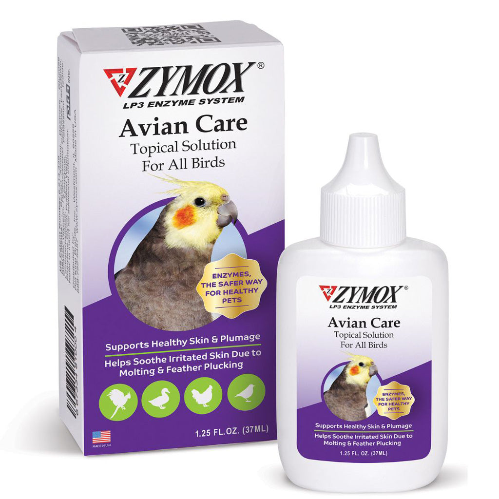 ZYMOX® Avian Care Topical Solution For All Birds – Skin & Plumage Care | UK
