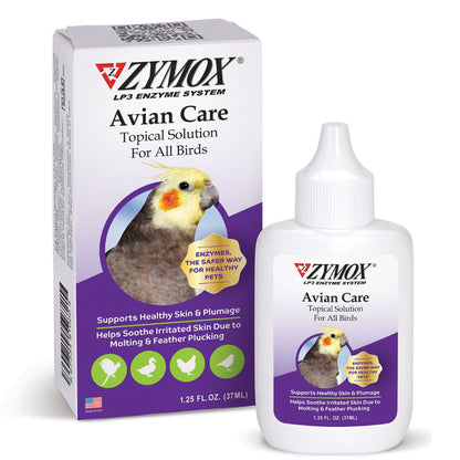 ZYMOX® Avian Care Topical Solution For All Birds – Skin & Plumage Care | UK
