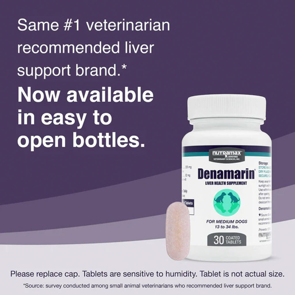 Denamarin Liver Health Supplements for Dogs – Support Healthy Liver Function Vet recommended Available in UK