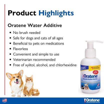 Oratene Enzymatic Water Additive highlights