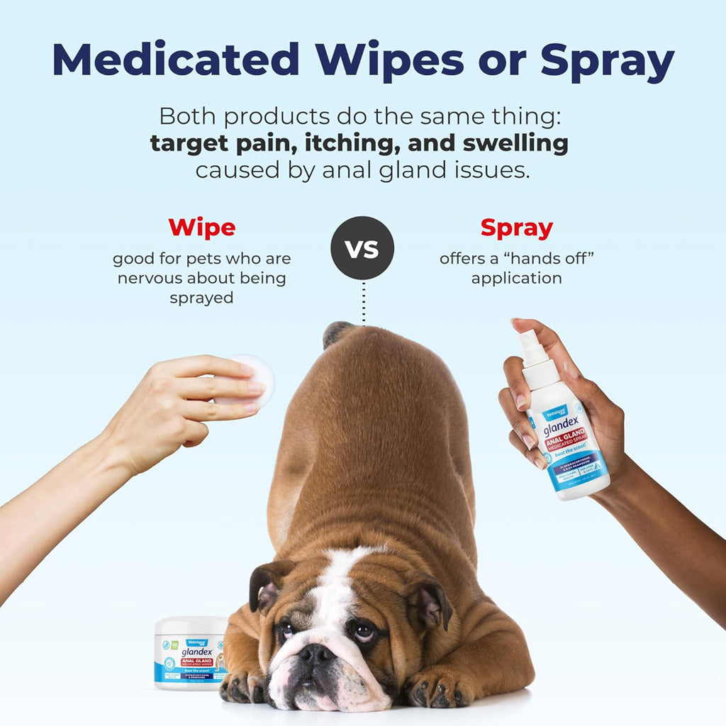 Glandex® Anal Gland Medicated Spray – Fast Relief for Scooting Pets – UK Stock