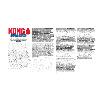 Kong Snacks Liver Snacks for Dogs – All-Natural Biscuits with Blueberries and Chicken

