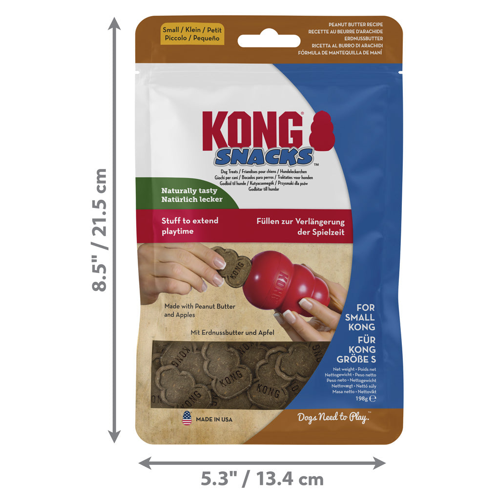 Kong Snacks Peanut Butter – All-Natural Biscuits for Dogs