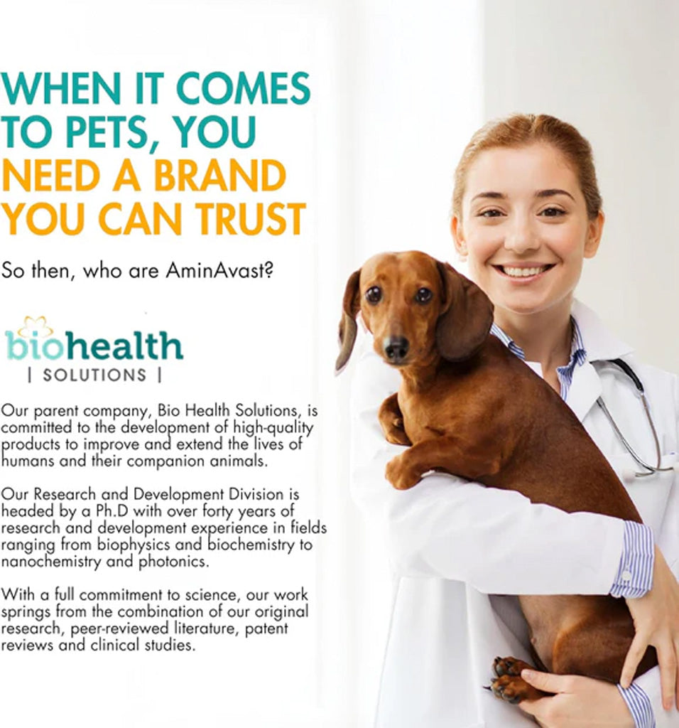AminAvast Kidney Support for Dogs – Advanced Renal Health Supplement UK Stock