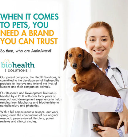 AminAvast Kidney Support for Dogs – Advanced Renal Health Supplement UK Stock
