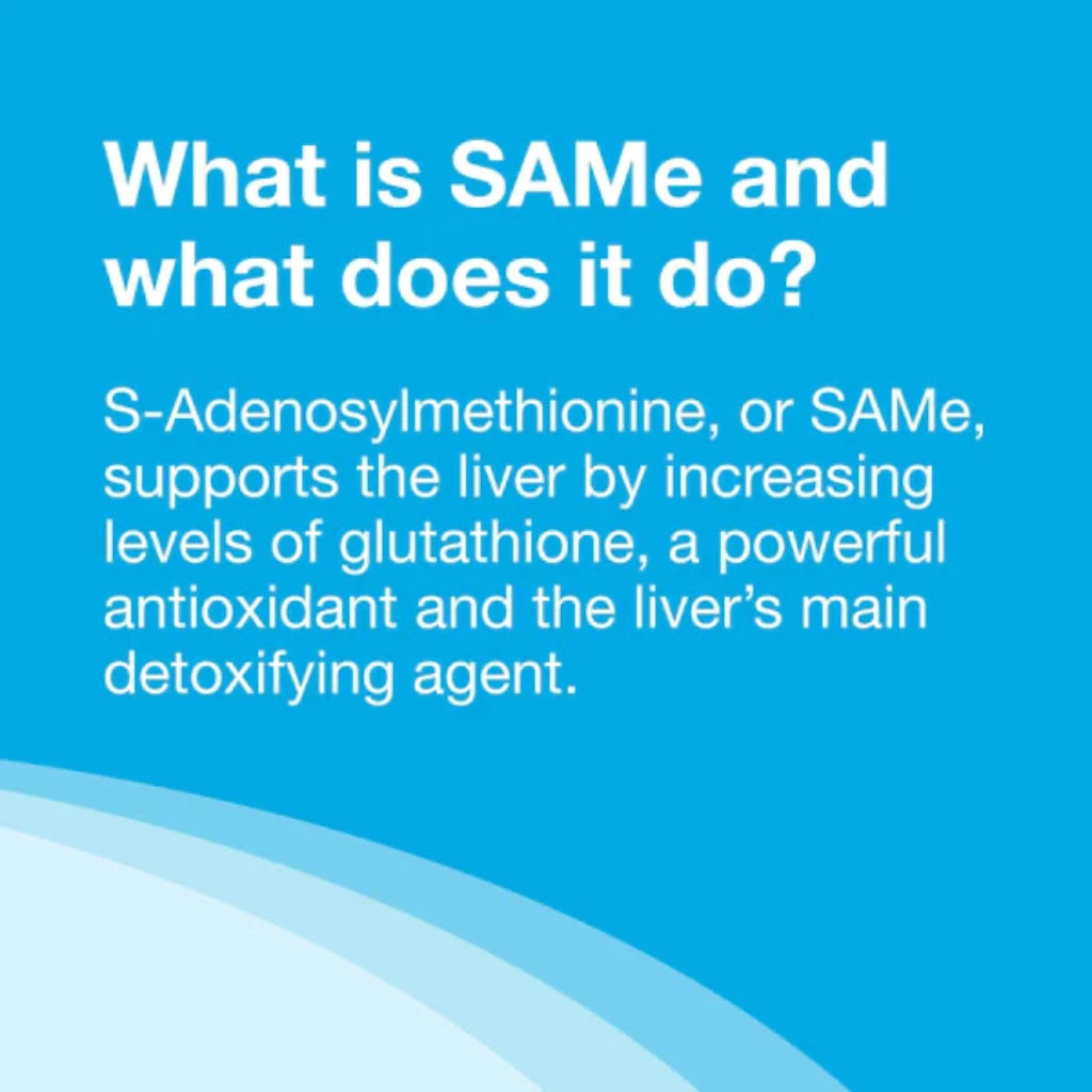 Nutramax Denosyl Liver and Brain Health Supplement for Medium Dogs, With S-Adenosylmethionine (SAMe) what is SAMe