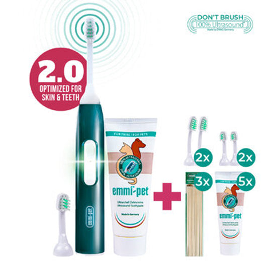 Emmi-Pet 2.0 ultrasonic toothbrush set crufts deal 1