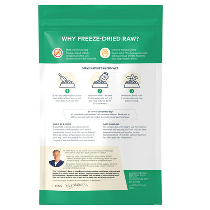 Dr. Marty Nature's Blend Small Breed freeze-dried raw dog food