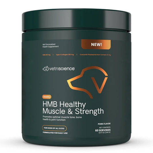 VetriScience HMB Healthy Muscle & Strength Granules for Dogs | 240 g | Available at Boss Pets UK