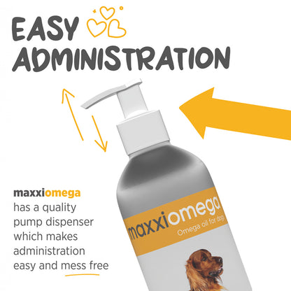 maxxiomega for dogs easy administration