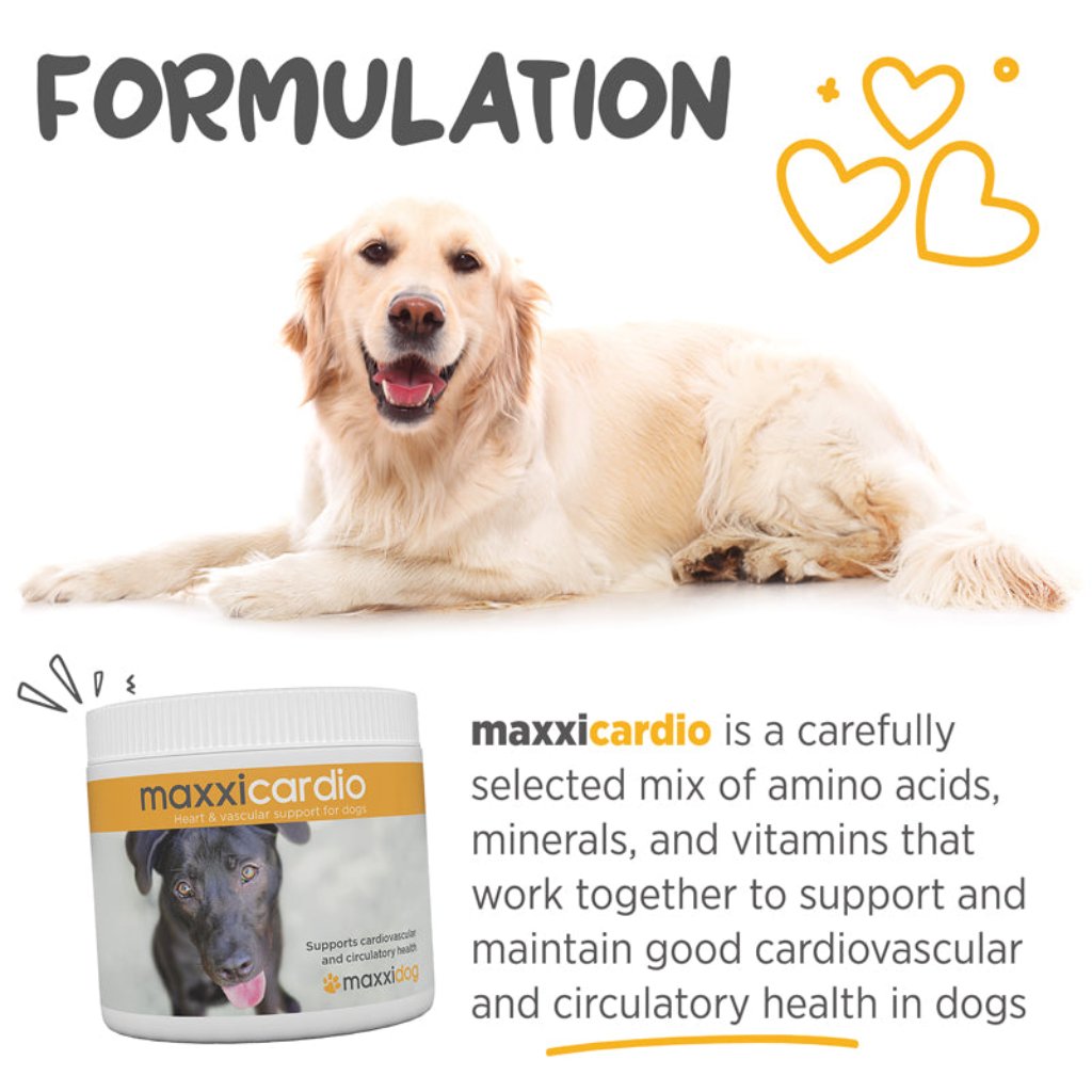 Maxxicardio for dogs formulation