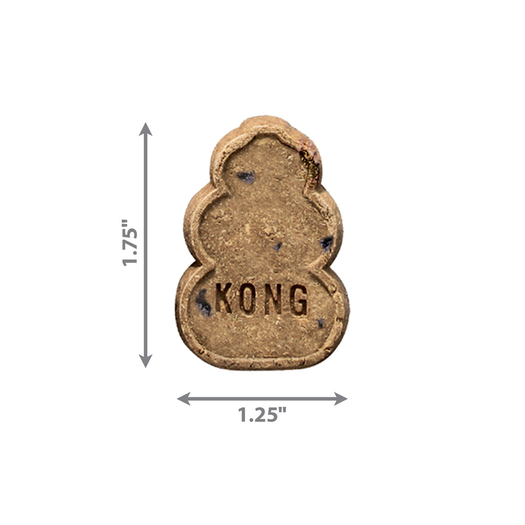Kong Snacks Liver Snacks for Dogs – All-Natural Biscuits with Blueberries and Chicken large