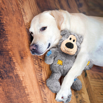 KONG Wild Knots Bears – Soft & Durable Plush Toy for Dogs
