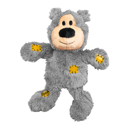 KONG Wild Knots Bears – Durable Plush Toy for Dogs