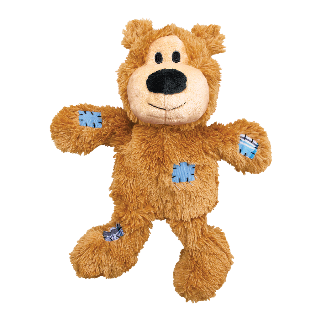 KONG Wild Knots Bears – Durable Plush Toy for Dogs