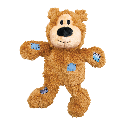KONG Wild Knots Bears – Durable Plush Toy for Dogs
