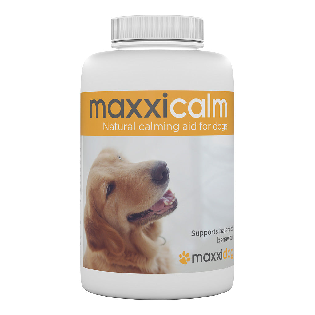 maxxicalm calming aid for dogs supplement 