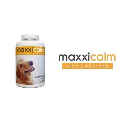 maxxicalm calming aid for dogs supplement 