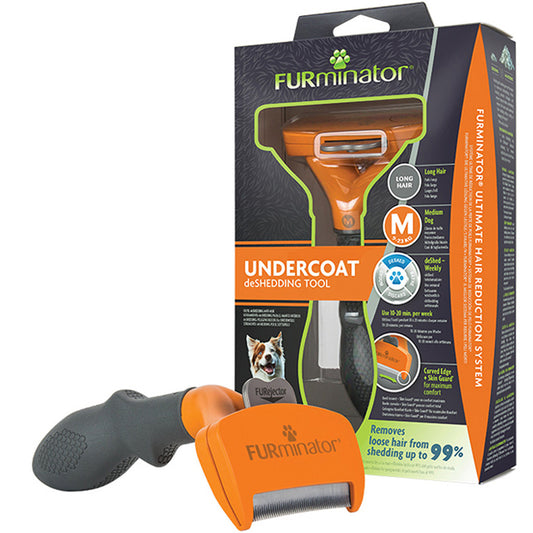 FURminator Undercoat deShedding Tool Medium Dog Long Hair