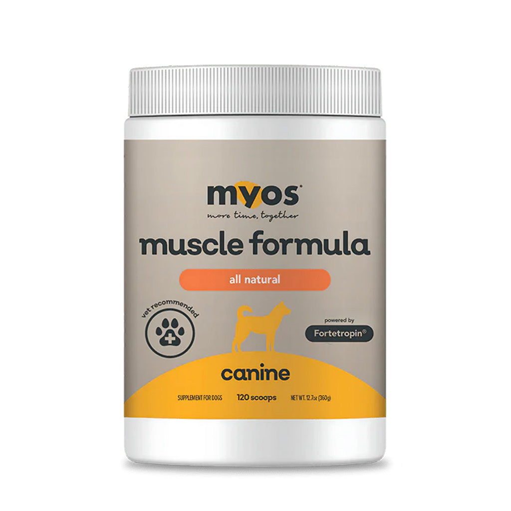 MYOS Canine Muscle Formula 120 scoops – Muscle & Mobility Support for Dogs – UK Stock