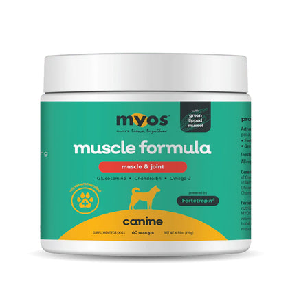 MYOS® Muscle and Joint Formula for Dogs 60 scoops | UK Stock