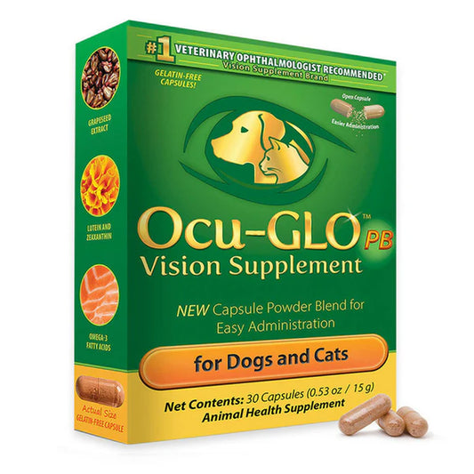 Ocu-GLO® PB Vision Supplement for Dogs & Cats